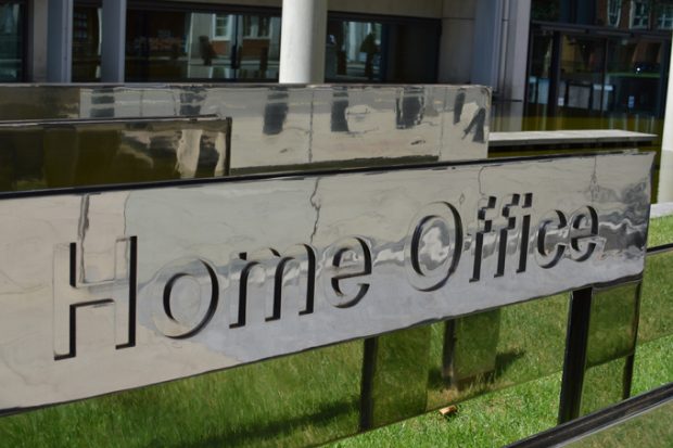 Home Office sign