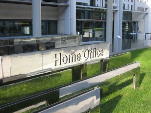 Photo of Home Office sign